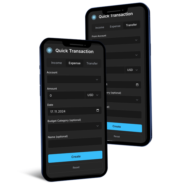 Quick Transaction Interface